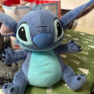Disney Stitch Plush Toy in Blue and Aqua